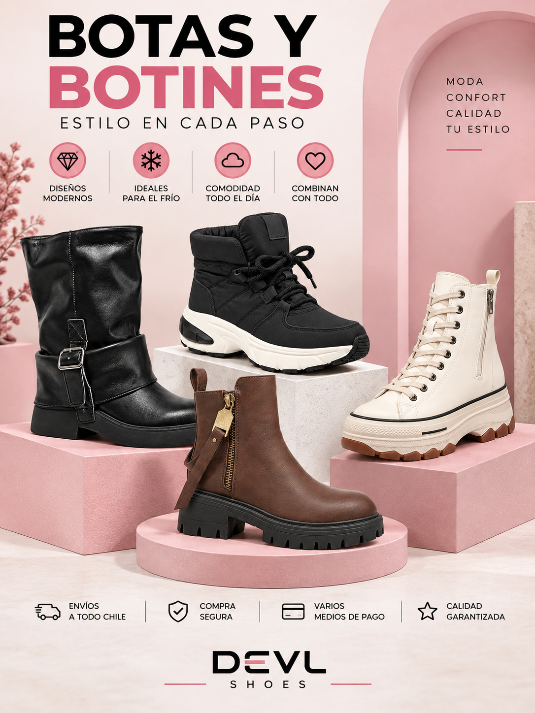 Botas y Botines Devlshoes