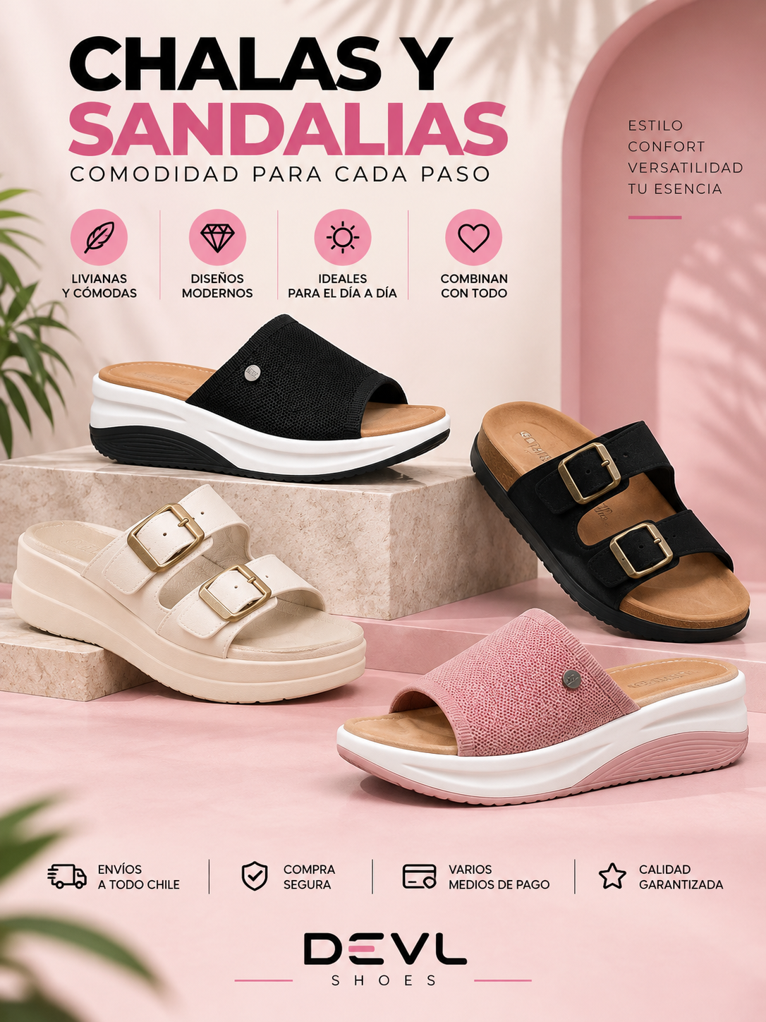 Chalas y Sandalias Devl