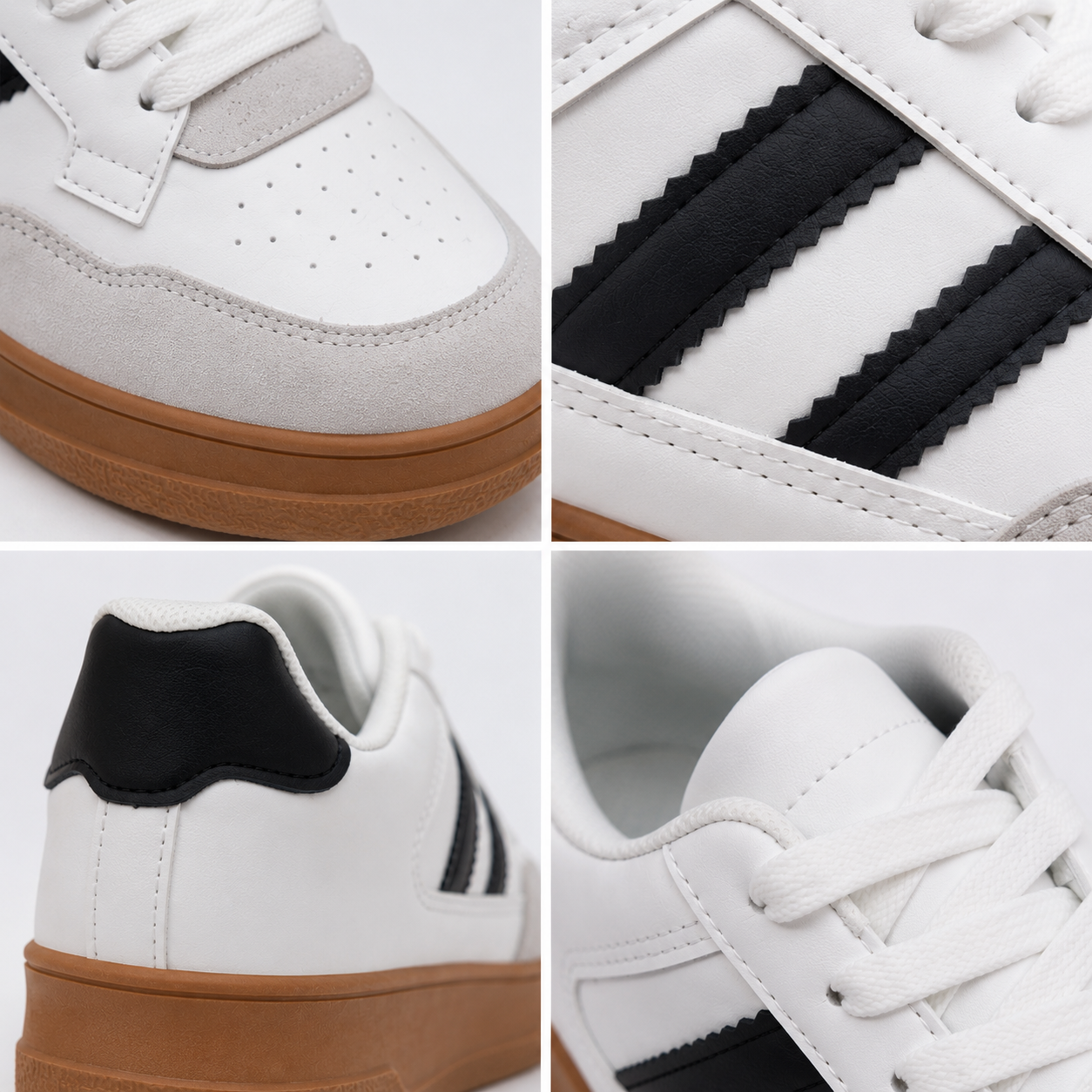 Zapatillas Urbanas Blancas de Plataforma
