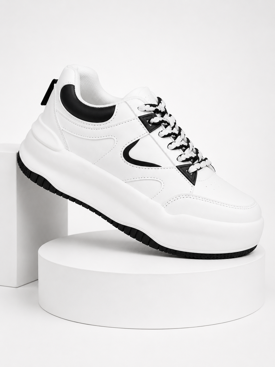 Zapatillas Ecocuero de Damas Ecocuero Plataforma