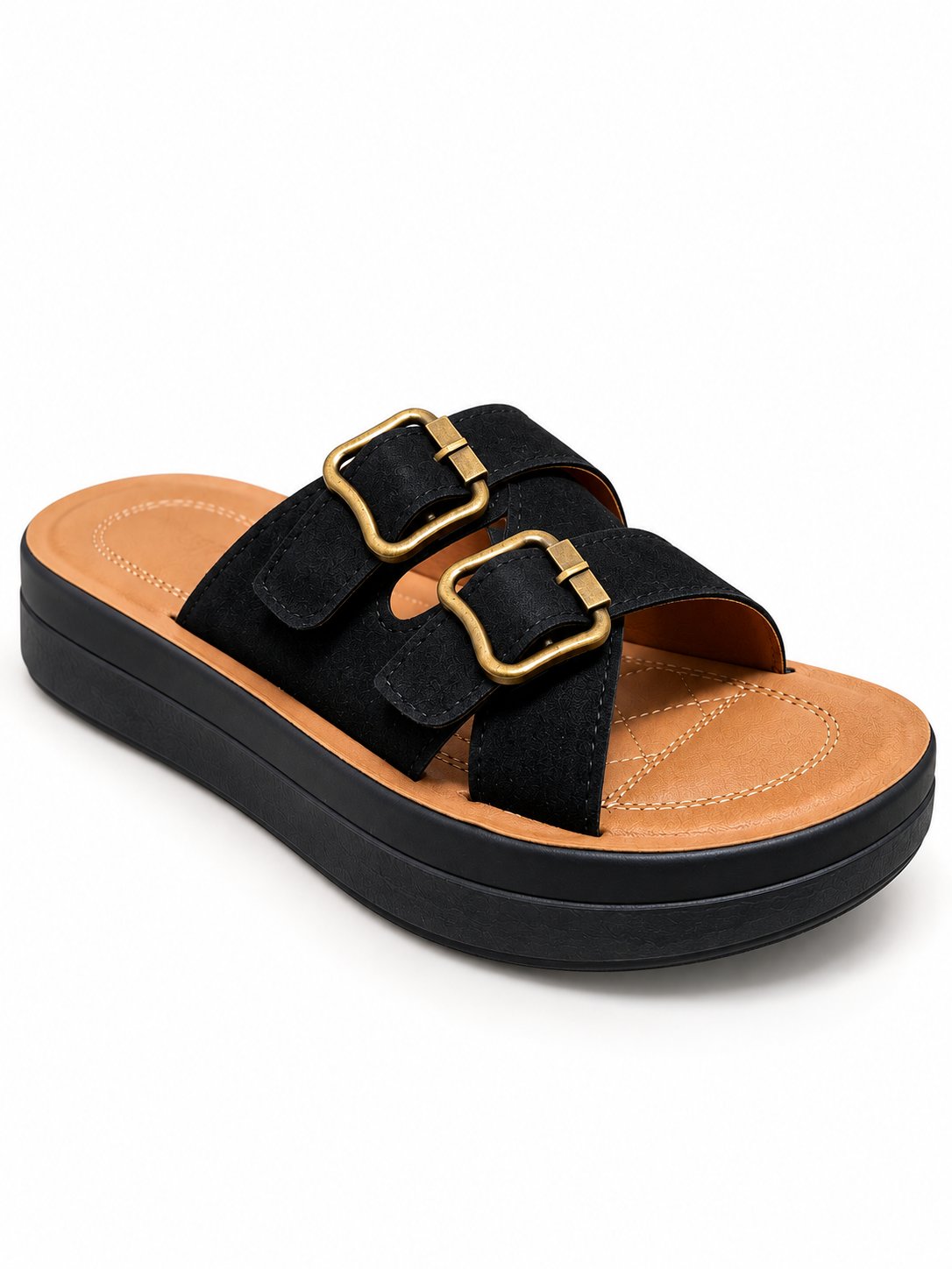 Chalas de Verano Negras Blanditas y Livianas