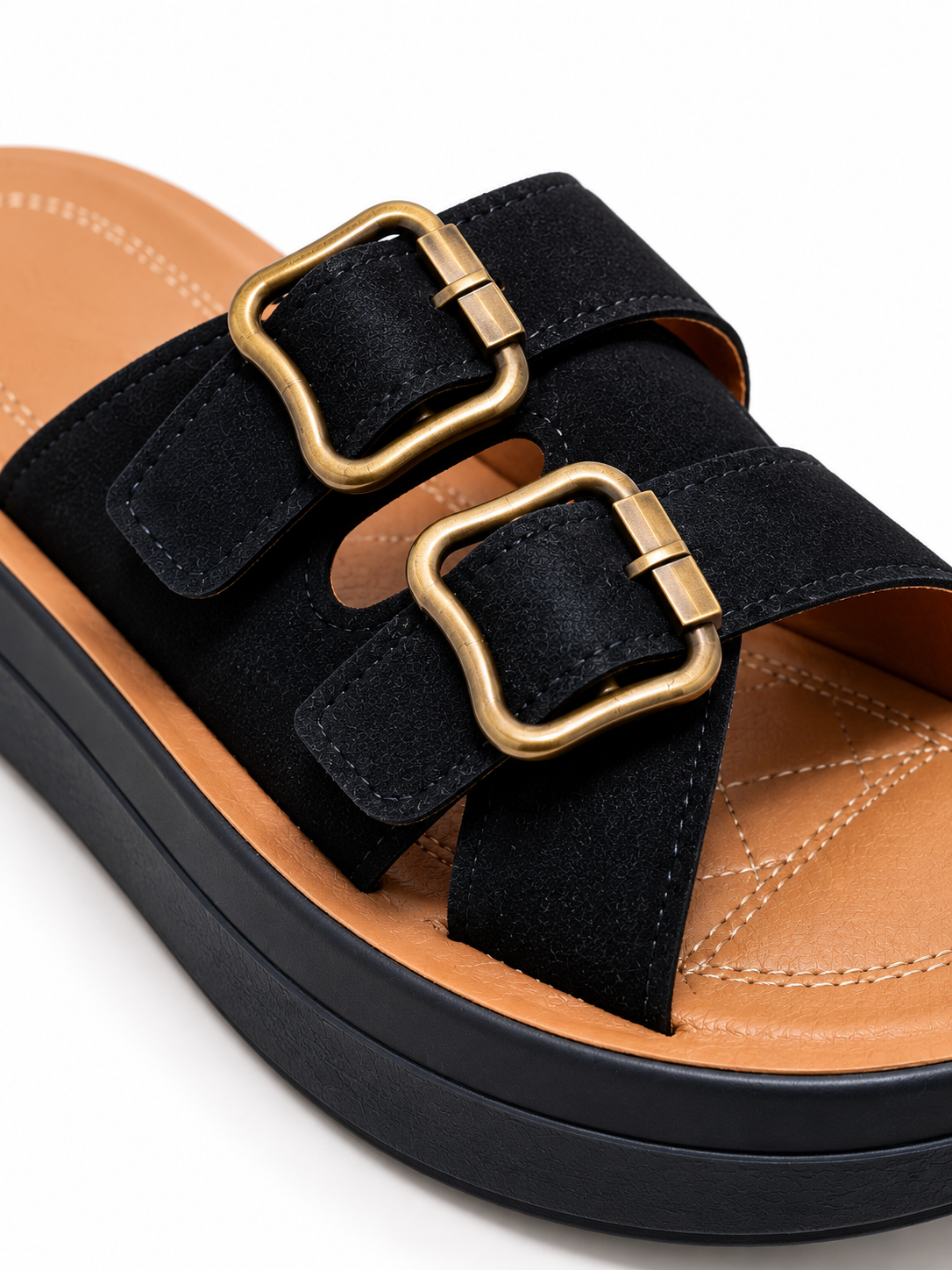 Chalas de Verano Negras Blanditas y Livianas