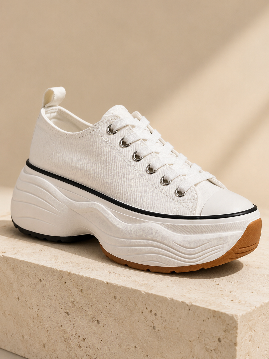 Zapatillas De Mujer Con Plataforma alta 4.5 cm