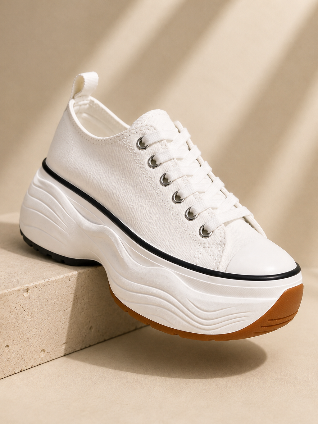Zapatillas De Mujer Con Plataforma alta 4.5 cm