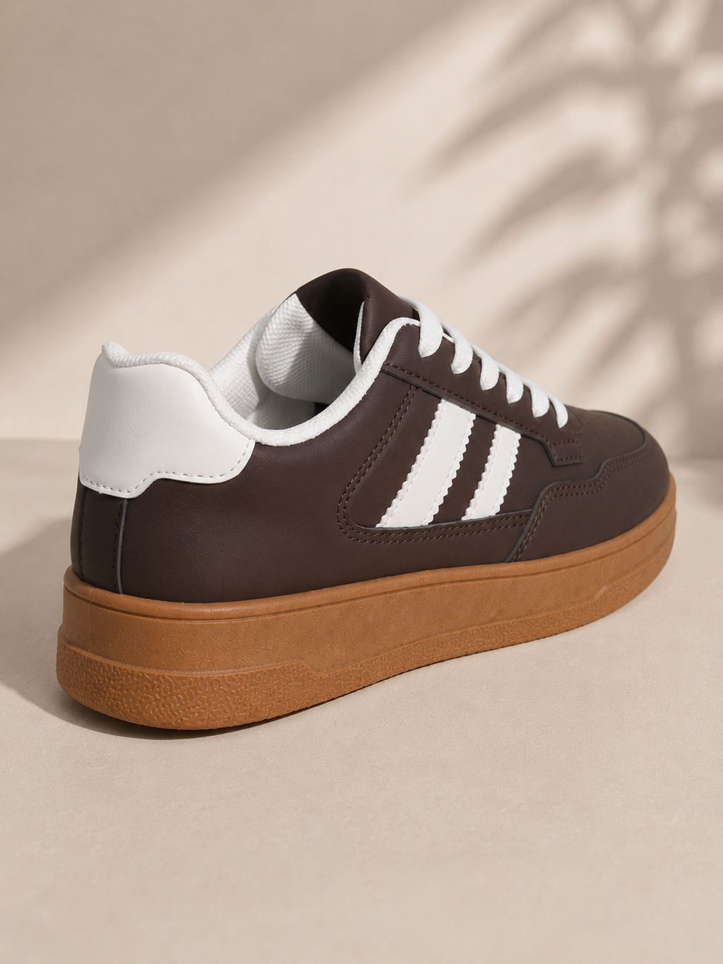 Zapatillas de Mujer Urbanas Cafe Con Plataforma