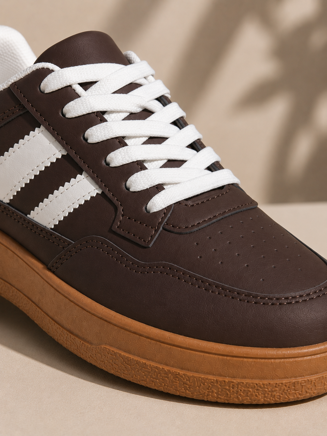Zapatillas de Mujer Urbanas Cafe Con Plataforma
