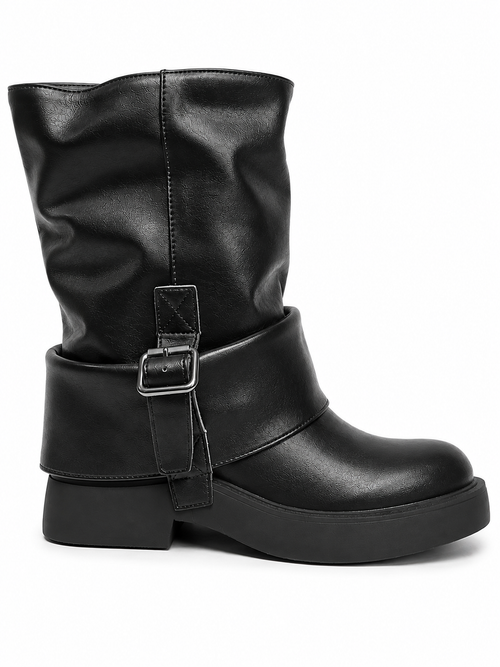 Botas Binker Mujer Negras