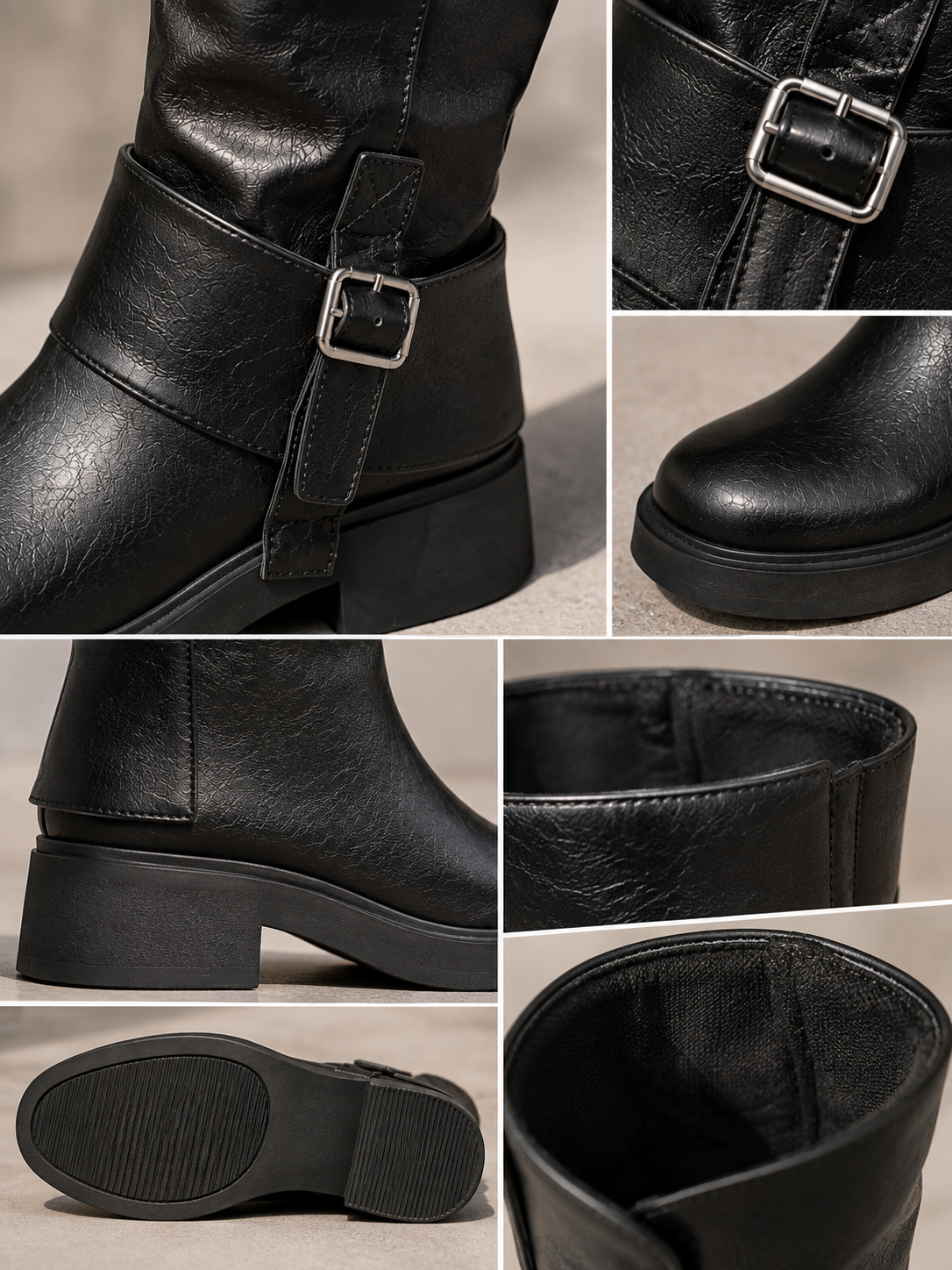 Botas Binker Mujer Negras