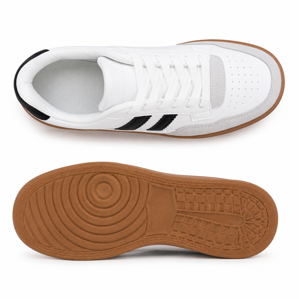 Zapatillas Urbanas Blancas de Plataforma