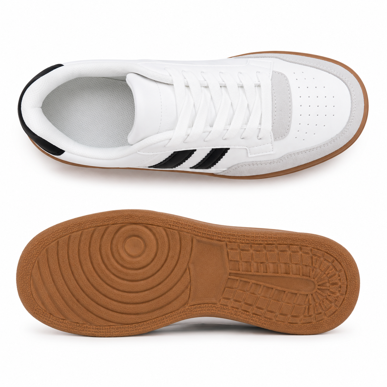 Zapatillas Urbanas Blancas de Plataforma