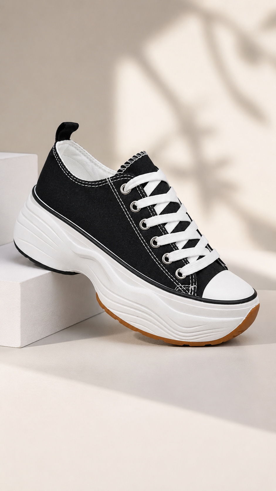 Zapatillas Mujer con Plataforma Alta 5 cm