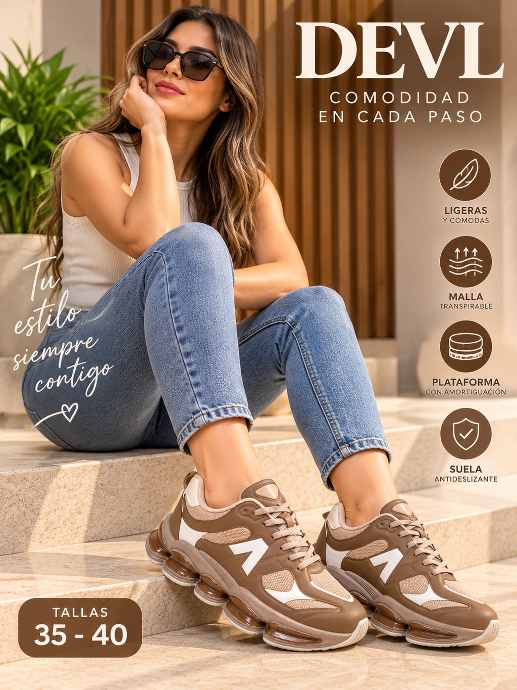 Zapatillas deportivas Urbanas De Mujer Cómodas