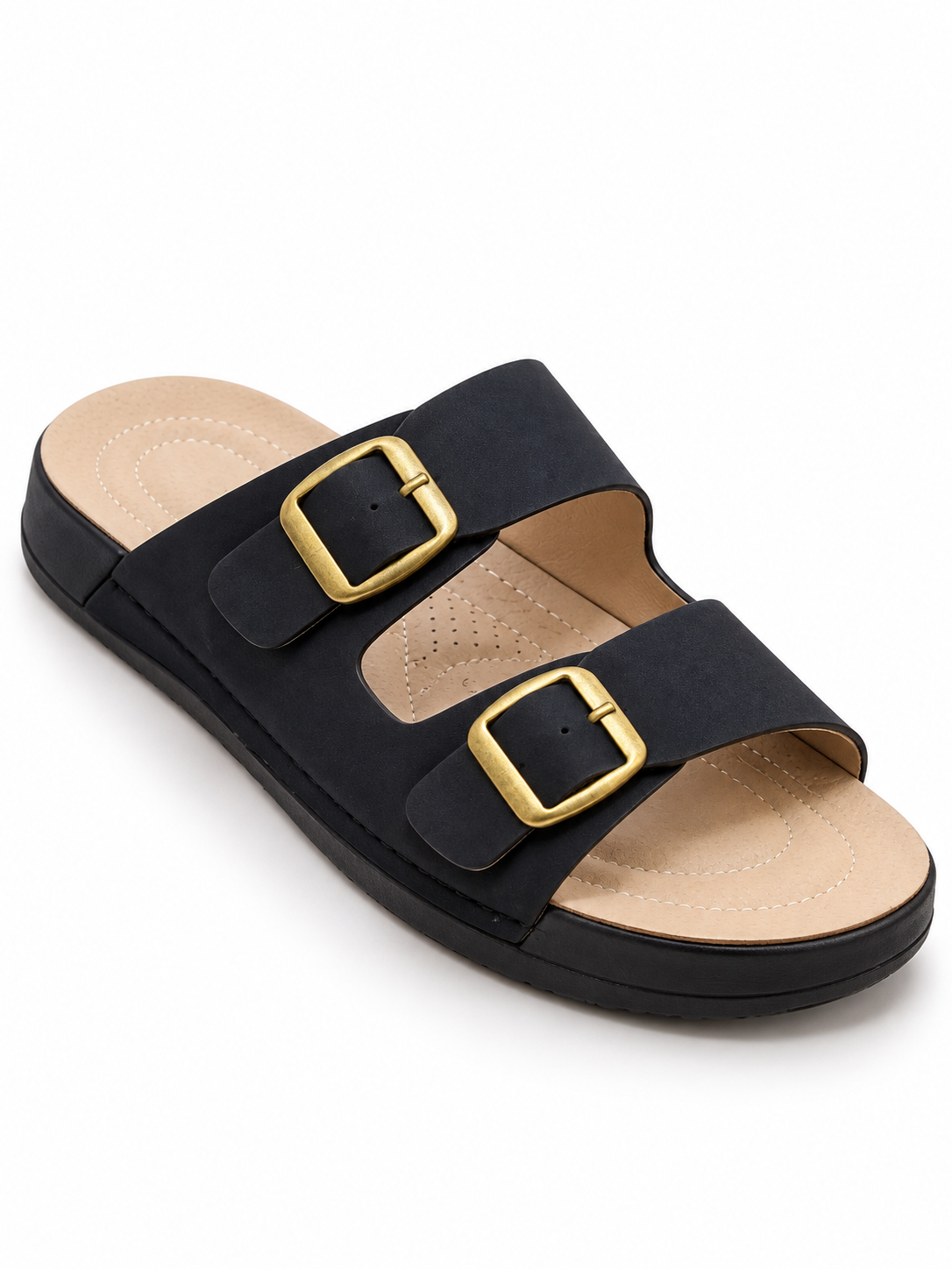 Chalas de Verano Negras Urbanas Comodas