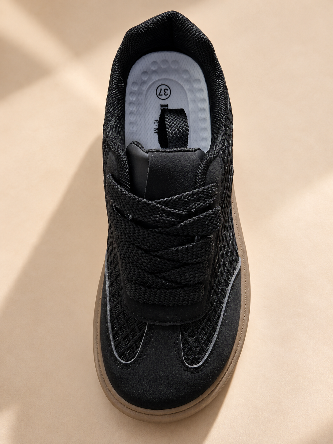 Zapatillas de Mujer Negras Plataforma Urbanas