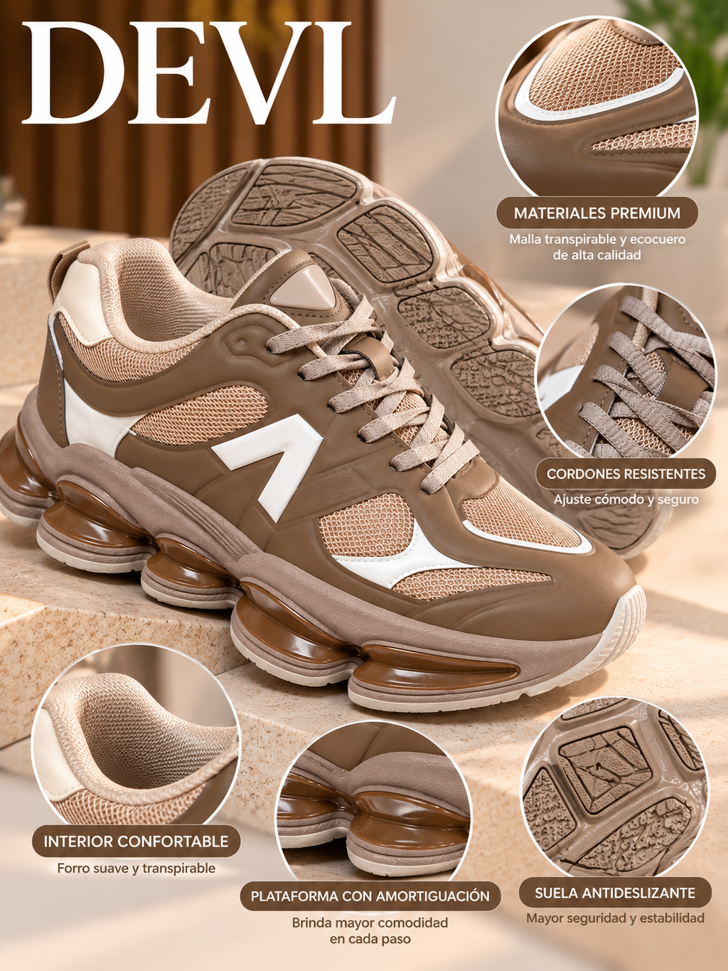 Zapatillas deportivas Urbanas De Mujer Cómodas